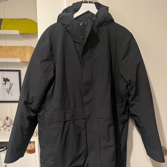 Lululemon Stormfield 3-in-1 Parka Size XL Men's Black - Picture 1 of 7